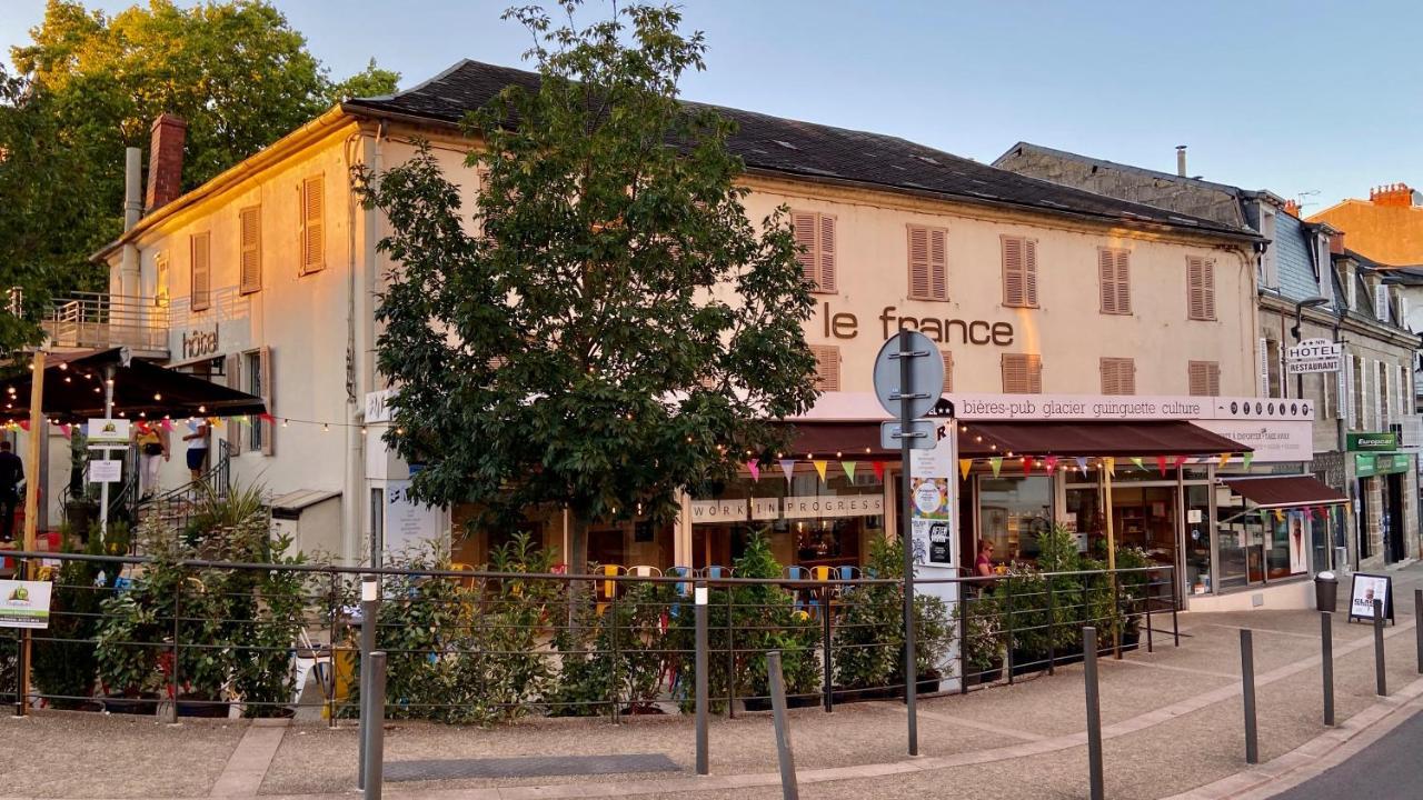 Abelha Hotel Le France Бриве-ла-Гаилларде Экстерьер фото